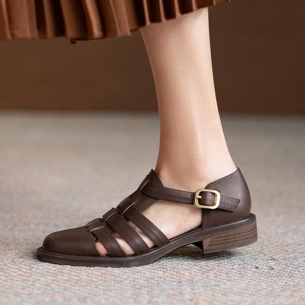 

sandals royesic, 2021 women's sandals, gladiator, retro roman style, flat bottom, natural full leather, handmade, Black