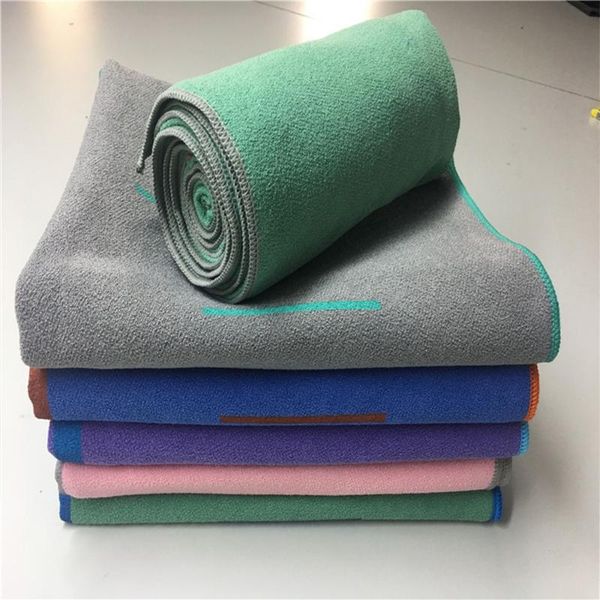 

yoga mats 183 * 61 cm mat cover towel non slip anti skid body building for fitness