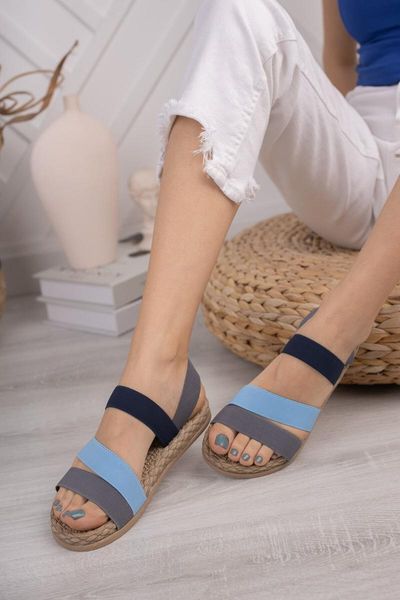 

sandals summer women casual shoes slippers rome retro thick bottom open toe chic beach slip on slides brand design, Black