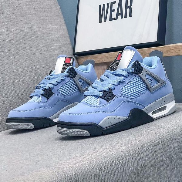 

2022 fire red thunder 4 jumpman 4s womens basketball shoes mens trainers taupe haze what the university blue white oreo sail