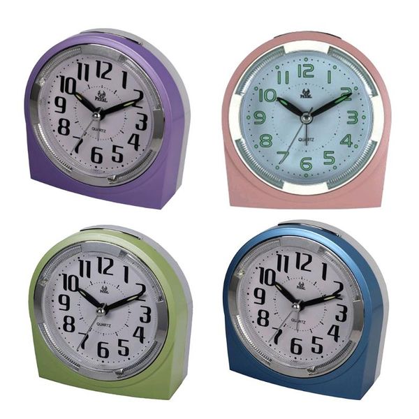 

desk & table clocks mute alarm clock with night light desksnooze for bedroom