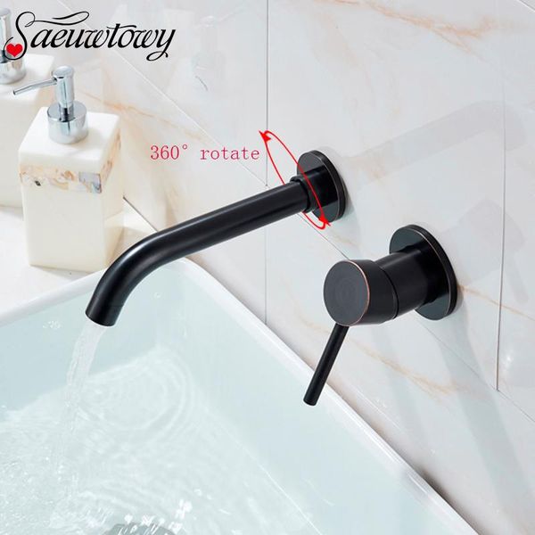 

bathroom sink faucets pure copper production basin faucet single handle wall-mounted laundry room balcony tap