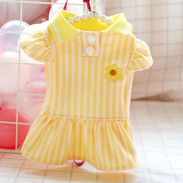 

dog apparel clothes teddy schnauzer pomeranian chihuahua bichon frise cute pet comfortable and casual daisy skirt