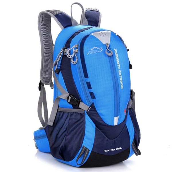 

outdoor bags 25l waterproof bicycle backpack biking rucksack road riding packsack for camping hiking sport traveling bag men women