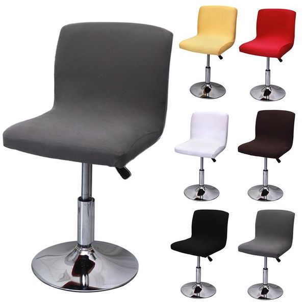 

1/2pcs rotating lift chair cover for bar el office covers stretch spandex computer seat protector