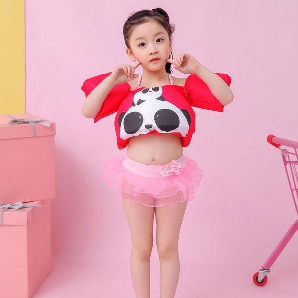 

life vest & buoy 1pcs kids swimming floats ring arm sleeve swim floating armbands child floatable pool safety gear foam jacket