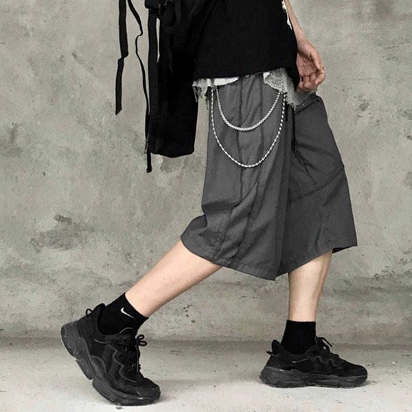 

men's shorts high street chains straight effen take gentlemen and ladies harajuku wipe pipes casual summer five points broek 1zqv, White;black