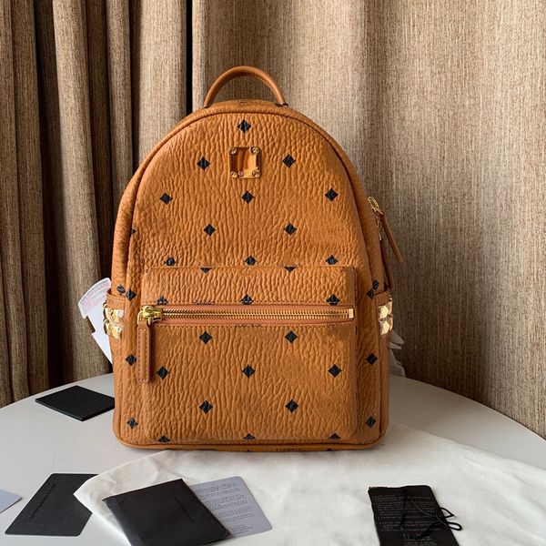 

fashion backpack shoulder high travel genuine leather luggage 3 quality straddle size women's printing mini men back pack school bag ba
