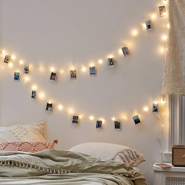 

strings 2m 5m 10m po clip usb led string lights battery operated fairy outdoor garland christmas decoration party wedding xmas