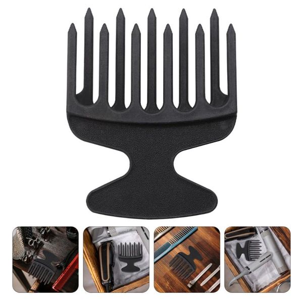 

hair brushes 2 pcs hairdressing combs wide tooth comb hairstyling oil head, Silver