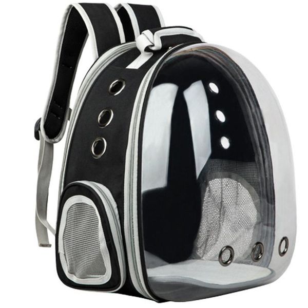 

cat carriers,crates & houses expandable backpack, space bubble transparent clear pet carrier, carrying hiking traveling backpack