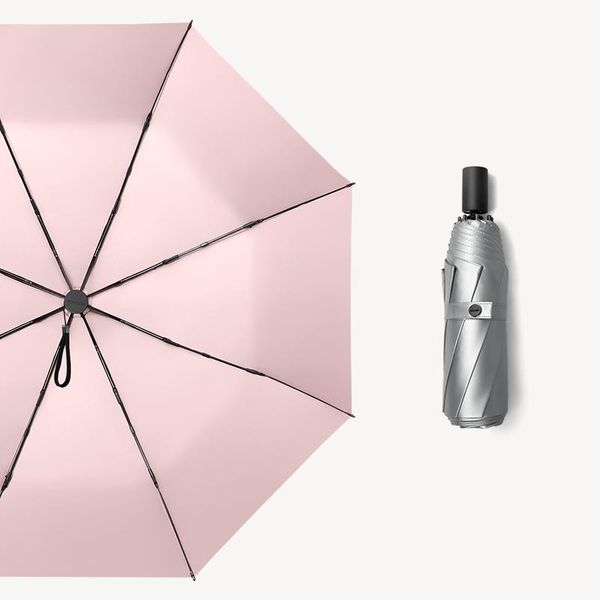 

umbrellas mini pocket umbrella female foldable portable uv protection automatic windproof summer parapluie home rain gear db60ys
