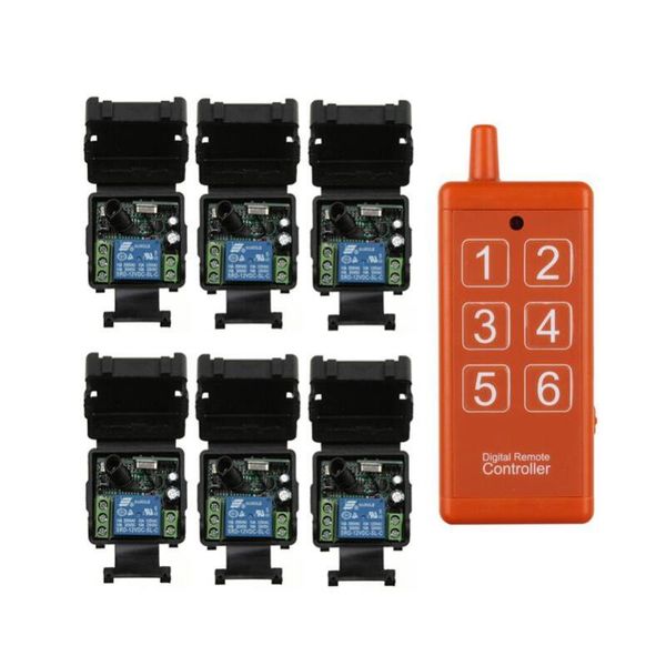 

remote controlers dc 12v radio frequency rf control switch electric door lock/lighting/led 433mhz rechargeable usb transmitter
