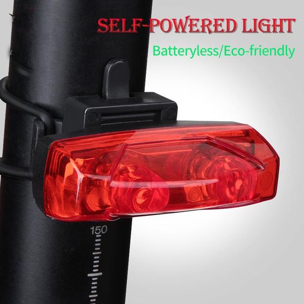 

bike lights battery bicycle rear light cycling led taillight waterproof mtb road tail self-powered back lamp for