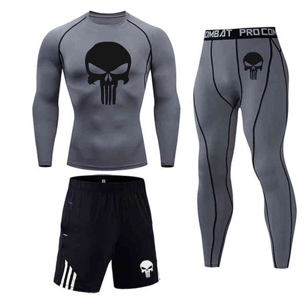 

men's 3-piece suit, mma tactical t-shirt, rashgard, gym tights, new in 2020, Black;white