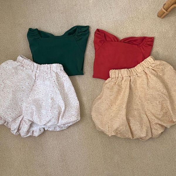 

girls printed shorts summer fashion kids clothes 2-7 years, Black