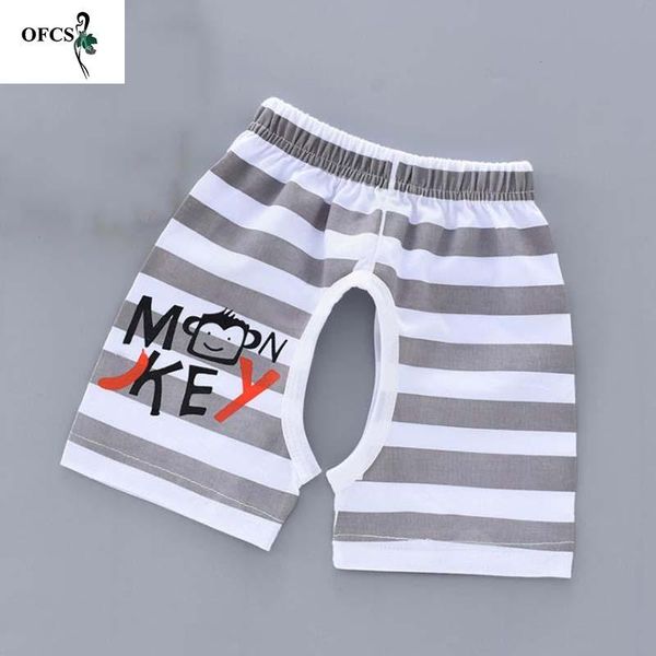 

shorts children baby boys cotton cartoon printing kid girls open end for toddler clothes 1-4 years old, Black