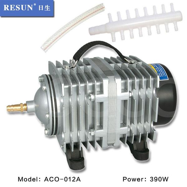 

air pumps & accessories 390w fish tank aeration pump high-power ac electromagnetic type pond aquarium farm compressor oxygen