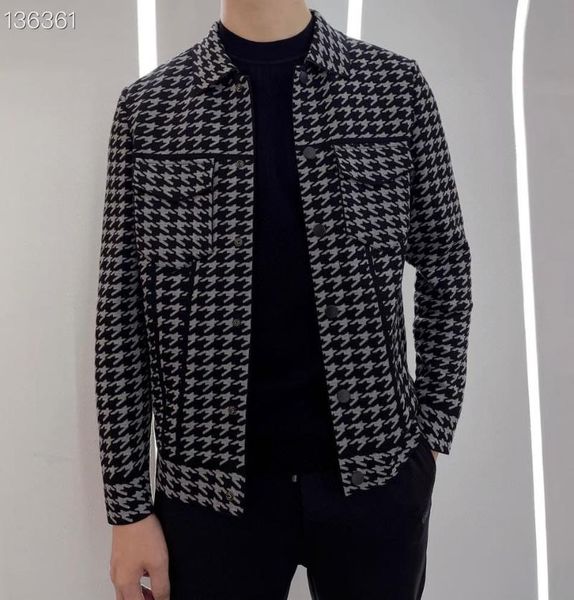 

men's jackets zk2130 fashion coats & 2021 runway luxury european design party style clothing, Black;brown