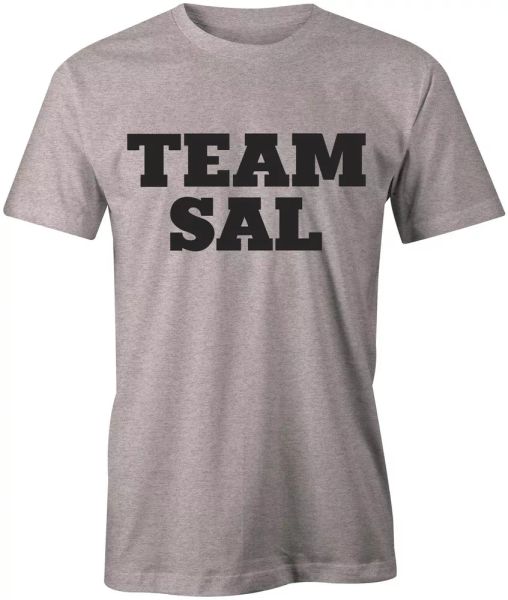 

team sal mens t-shirt impractical jokers funny tee present gift, White;black