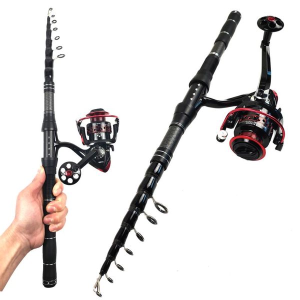 

fishing rod carbon fiber spinning travel feeder carp bass pike pole boat rock stick rods