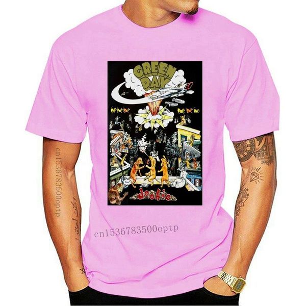 

men's t-shirts green day t shirt 1994 tour dookie vintage mens black, White;black