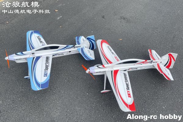 EPO RC Plane 3D Vector F3P F3D Indoor Ao Ar Livre RC Avião Modelo Passatempo 840mm Wingspan Skys Sports Kit Kit Set ou PNP Set