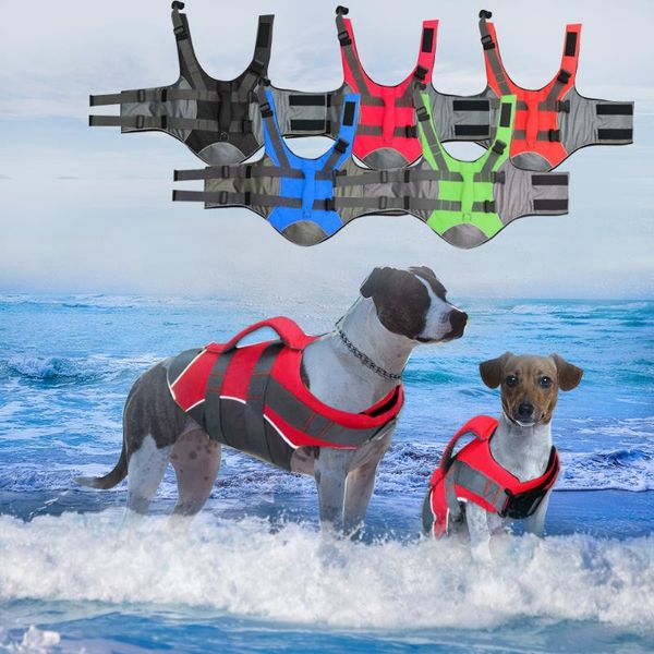 

dog apparel pet large life jacket clothes labrador golden retriever surfing swim vest swimwear costume supplier