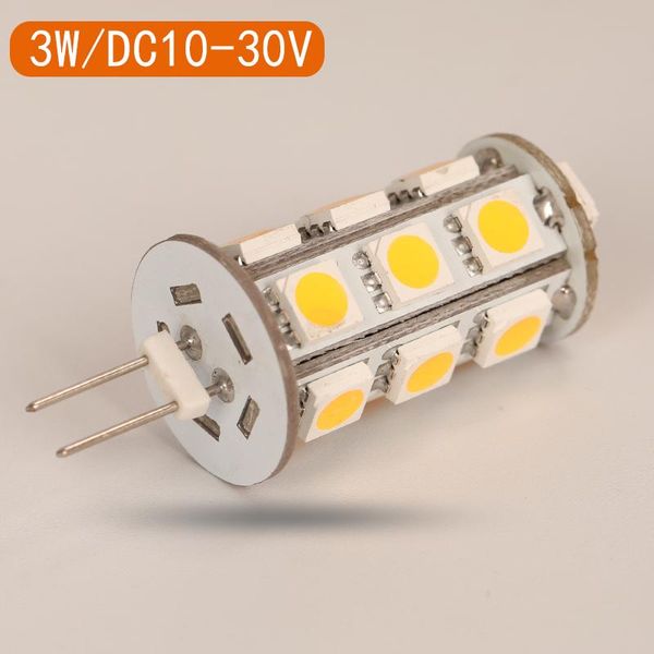 

bulbs g4 18- smd high power led bulb ac/dc 12v-24v rv camper cabinet dome light cool/warm white