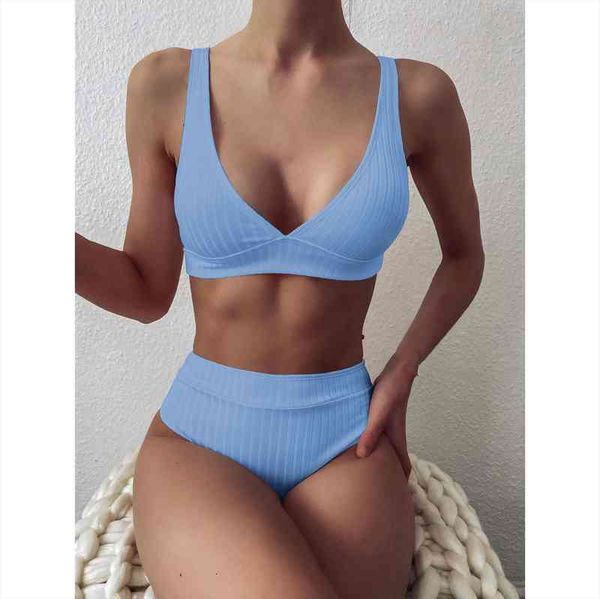 

bikini womens fashion bikini set swimsuit two piece filled soild swimwear beachwear traje de bano mujer, White;black