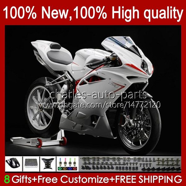 MV Agusta F4 R312 750S 750 1000 R CC S 1000cc 05-06 gövdeye 35no.27 312 1078 S 312R 750R 1000R Cowling 2005 2006 Ma MV F4 05 06 OEM Fairings Parlak Beyaz