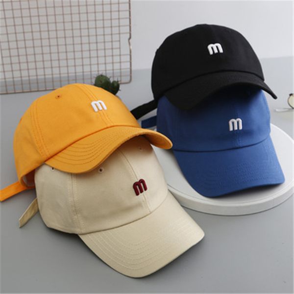 

hats & caps spring and summer new soft embroidery baseball cap womens trendy mens casual all-matching peaked korean style sun hat, Blue;gray