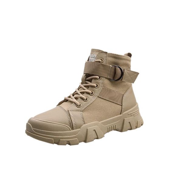 

boots autumn women's ankle 2021 high canvas shoes lace up casual fashion lady outdoor comfortable soft, Black