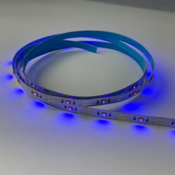 

strips [seven neon]dc12v 7.2w/m 30leds/m 10mm fpbc 3535 uvc+uva 270-280nm/395-400nm germicidal ultraviolet purple led smd strip