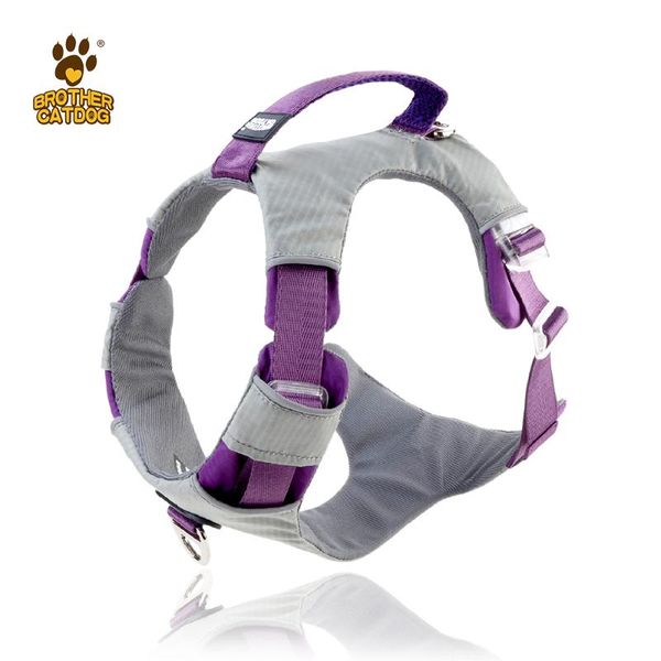 

dog collars & leashes reflective pet harness training vest for medium big large dogs adjustable outdoor collar service