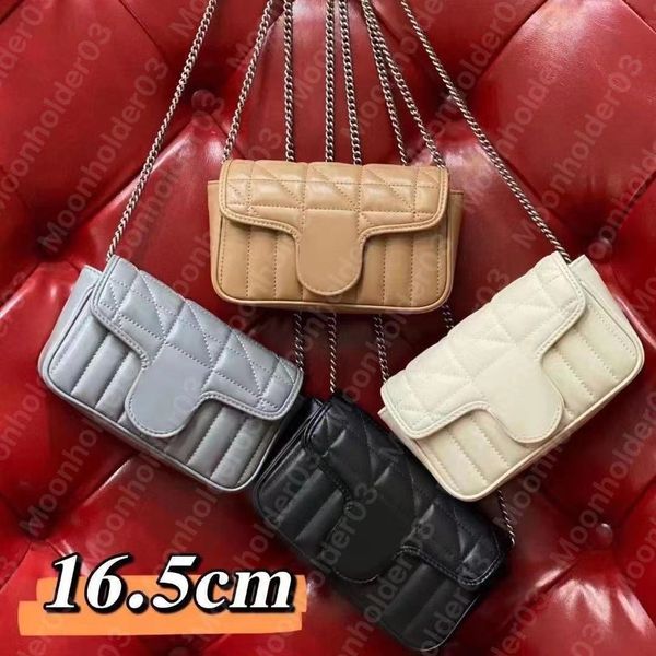 

luxurys designer handbags women flap chain clutch lady crossbody bags tote hobo classic striped shoulder bag fashion chains purse saddle han