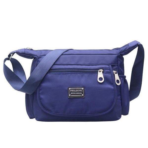 

women nylon bag female oxford cloth single messenger bags pure color canvas cross body bolsas bolsos shoulder