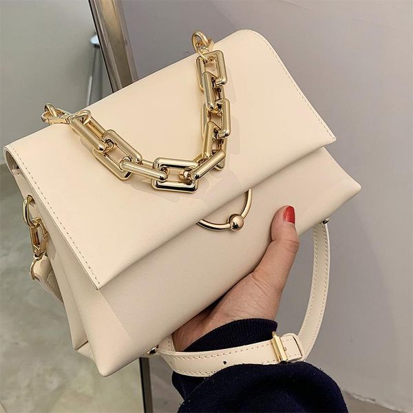 

summer wild bags for women 2021 fashion thick chain ladies shoulder bag handbags designer crossbody cross body