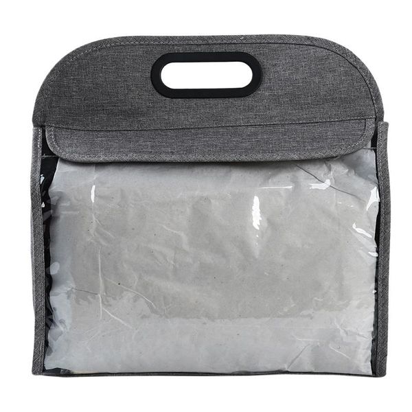 

clothing & wardrobe storage dustproof portable handbag bags anti-dust cover clear transparent hanging closet protector bag organizer
