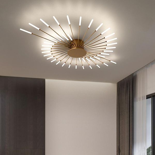 

pendant lamps fireworks led chandelier for living room bedroom home modern ceiling lamp lighting