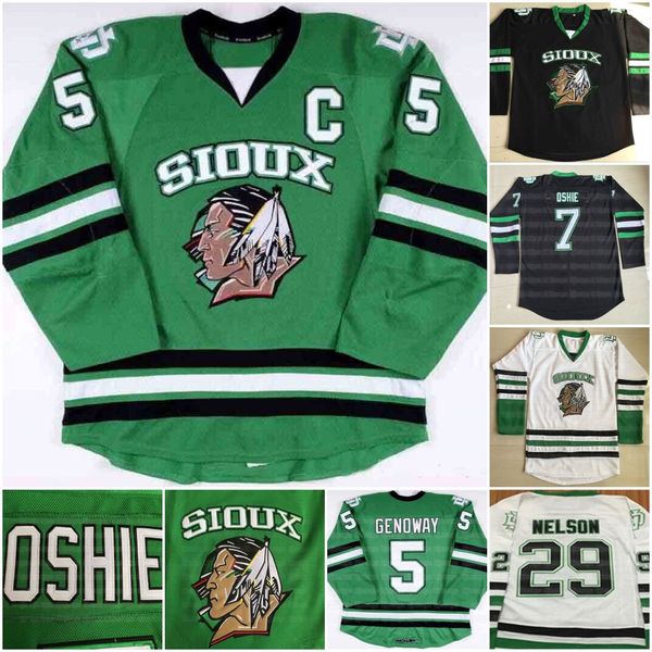 

womens youth north dakota state hockey jersey 5 chay gnoway 16 spivak 29 brock nelson 7 tj bet 9 jonathan tusglaw sudaks university jerseys, Black;red