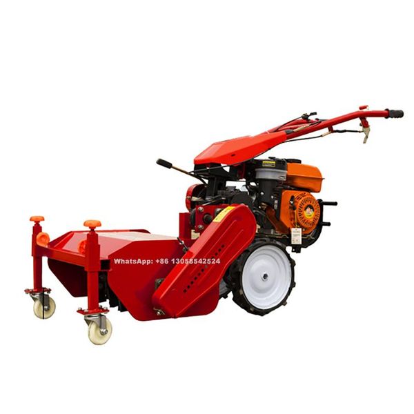 

watering equipments 12hp high-power customizable weeder grass cutter gasoline wasteland reclamation machine hand-push self-propelled lawn mo