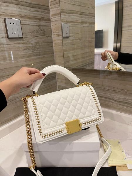 

lingge chain bag portable small square shoulder bags