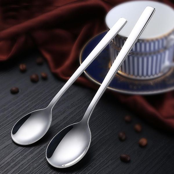 

thickened european spoon 304 stainless steel 1pcs dinnerware sets