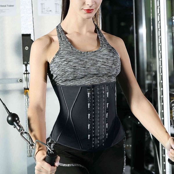 

waist tummy shaper x latex postpartum abdominal belt plastic waistband 13 steel bone sports bodysuit qing