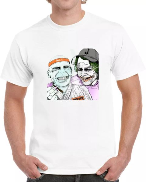 

voldemort joker stoners funny weed parody t shirt, White;black