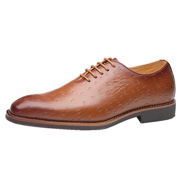 

coiffeur crocodile shoes men dress wedding leather italian classic zapatos de hombre vestir formal, Black