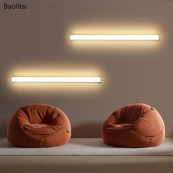 

wall lamp long light led simple modern 60cm 24w 110v 220v bedroom living room background decoration aisle bedside