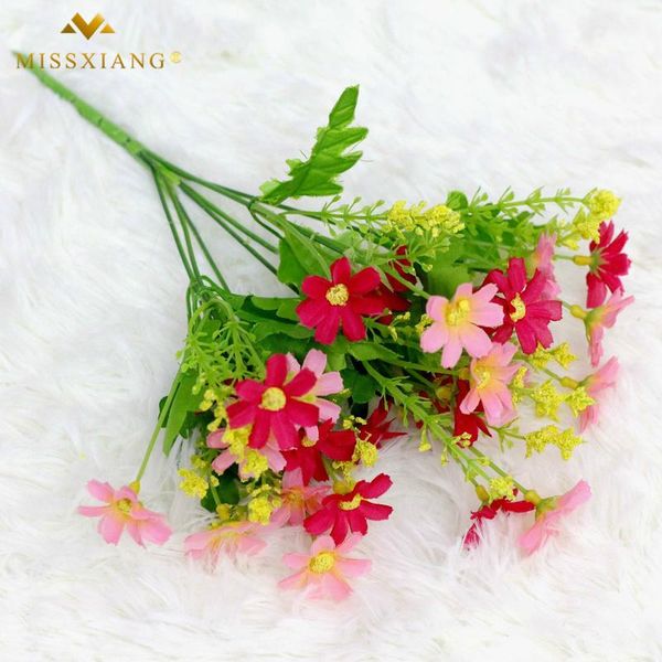 

decorative flowers & wreaths diy tianyuan style artificial flower 28 head jump orchid home decoration living room display wedding