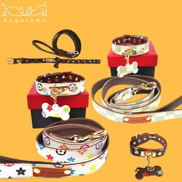 

lettering old flower skin lock pet collar cat dog collar pet supplies manufacturers wholesale